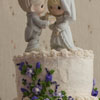 wedding cake with jedi toy