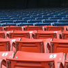 seats in the tiger stadium in detroit, michigan
